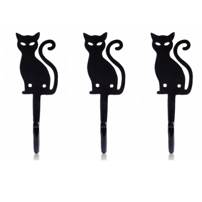 Fayesia - Wall Hook - 3 Pack - Cat